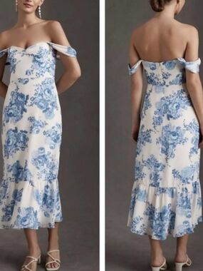 BHLDN Munroe Georgette Dress
